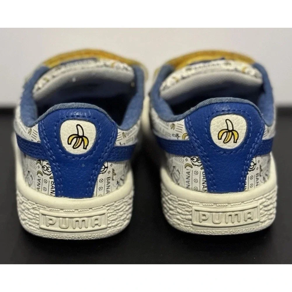 Puma X Minions Despicable Me Banana Cartoon Sneakers Baby Toddler Size 9C